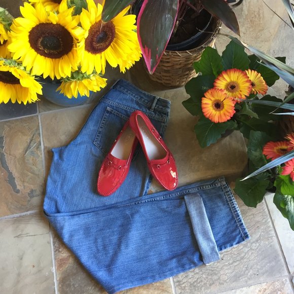 Talbots Red Patent Driving Moccasin - NEW - Picture 14 of 14